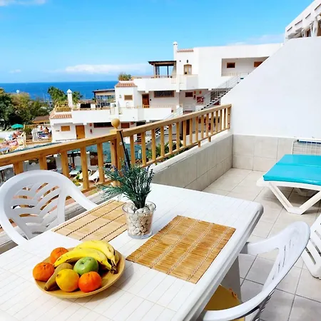 First Line Geranios Ocean View Air Conditioned 50 M From La Pinta Apartamento *